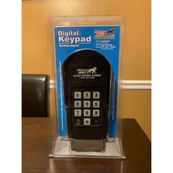 No Brand Other - Mighty Mule FM137 Digital Keypad For Gate Openers | New